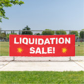 Bannière de liquidation énorme (Insitu)
