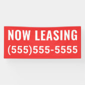 Bannière de location personnalisée maintenant (Horizontal)