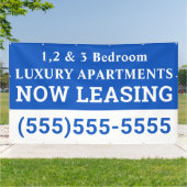 Bannière de location personnalisée maintenant (Dehors)