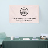 Bannière de logo d'entreprise personnalisée (Salon professionnel)