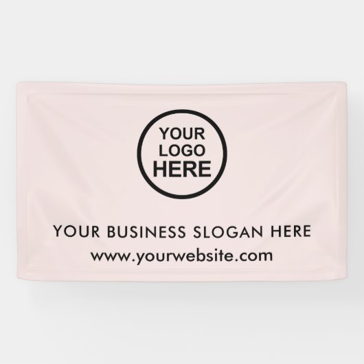 Bannière de logo d'entreprise personnalisée (Horizontal)