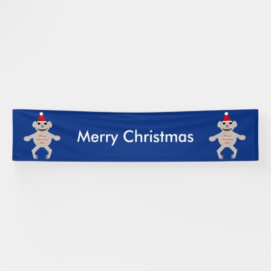 Bannière de l'ours Koala de Noël australien (Horizontal)