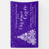 Bannière de l'ultraviolet d'arbre d'étincelle (Vertical)