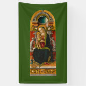 Bannière de Madonna et de l'enfant (Vertical)