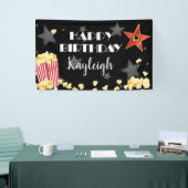 Bannière de maïs éclaté de film (Salon professionnel)