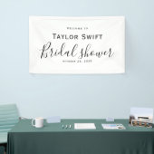 Bannière de mariage avec calligraphie noire (Salon professionnel)