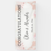 Bannière de Mariage flou souple (Vertical)