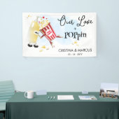 Bannière de mariage Love Popcorn (Salon professionnel)