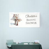 Bannière de mariage occidental Rustic Boots pour u (Salon professionnel)