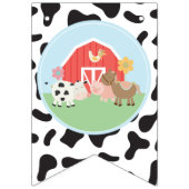 Bannière de mise en page d'impression de vaches d' (Premier drapeau)