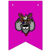 Bannière de Noël brillante avec critère de vacance (Deuxième drapeau)