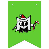 Bannière de Noël brillante avec critère de vacance (Premier drapeau)