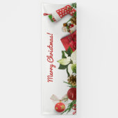 Bannière de Noël de Joyeux Noël (Vertical)