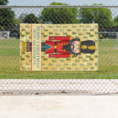 Bannière de Noël de Noisette personnalisée (En situation)