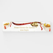 Bannière de Noël en plein air du Roi des Rois (Horizontal)