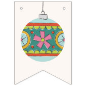 Bannière de Noël Vintage - Vert (Premier drapeau)