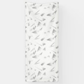 Bannière de nuages gris horizontale (Vertical)