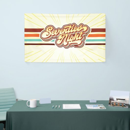 Bannière de nuit des 70 (Salon professionnel)