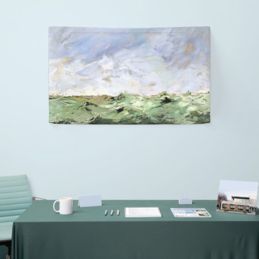 Bannière de peinture de Strindberg en août (Salon professionnel)