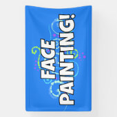 Bannière de peinture faciale (Verticale)