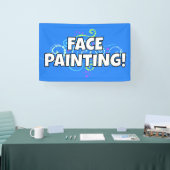 Bannière de peinture faciale (Salon professionnel)