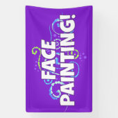 Bannière de peinture faciale (Verticale)