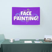 Bannière de peinture faciale (Salon professionnel)