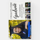 Bannière de photo de remise de diplômes félicitati (Vertical)