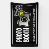 Bannière de photobooth personnalisée pour mariage (Verticale)
