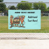 Bannière de pique-nique (En situation)