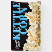 Bannière de Popcorn de Cornets à Friture Évenement (Vertical)