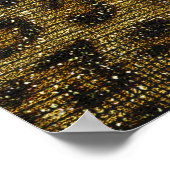 Bannière de poster de fête glamour avec sequins sc (Coin)