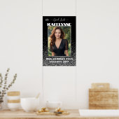 Bannière de poster de porte de concours de beauté (Cuisine)