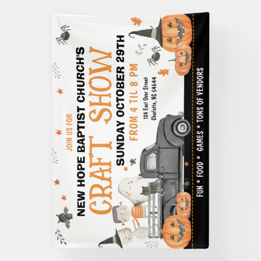 Bannière de présentation d'artisanat (Verticale)