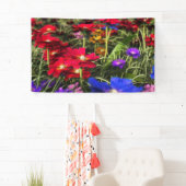 Bannière de printemps Iridescente (En situation)