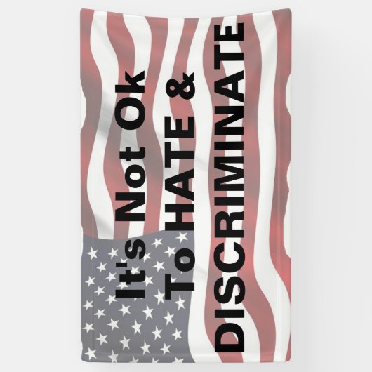 Bannière de protestation, anti signe de (Vertical)