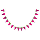 Bannière de rasage de pastèque Couleur vert rose (Tout)