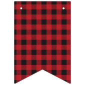 Bannière de regroupement de Baby shower Plaid Oh (Troisième drapeau)