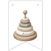 Bannière de regroupement de Baby showers neutres (Troisième drapeau)