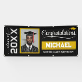 Bannière de remise de diplômes modifiable 2026 ave (Horizontal)