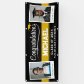 Bannière de remise de diplômes modifiable Alors et (Vertical)