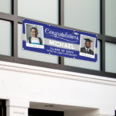 Bannière de remise des diplômes modifiable Alors e (Bâtiment extérieur)