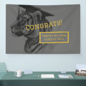 Bannière de remise des diplômes personnalisée de t (Salon professionnel)