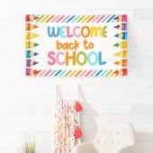 Bannière de rentrée scolaire (En situation)