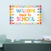 Bannière de rentrée scolaire (Salon professionnel)