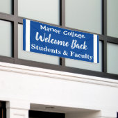 Bannière de retour de bienvenue à l'école extérieu (Bâtiment extérieur)