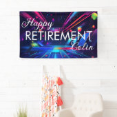 Bannière de retrait Disco (En situation)