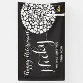 bannière de retraite personnalisée (Vertical)