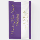 Bannière de réunion classique, classe (Vertical)