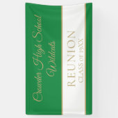 Bannière de réunion classique, classe (Vertical)